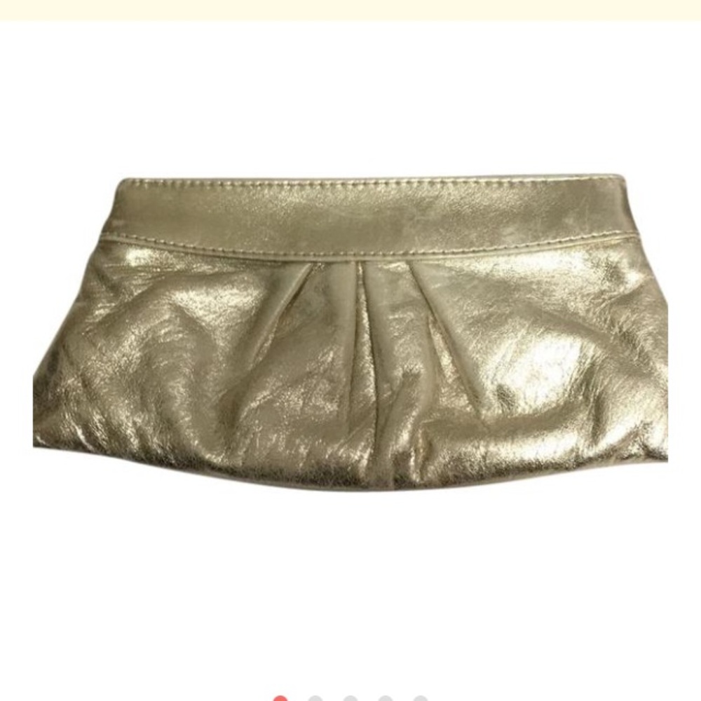 Lauren Merkin. Vintage classic gold clutch
